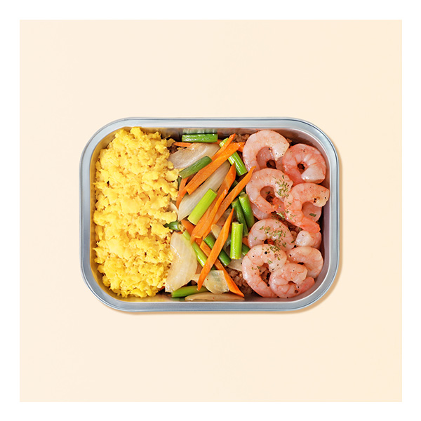 Shrimp & Egg Pilaf